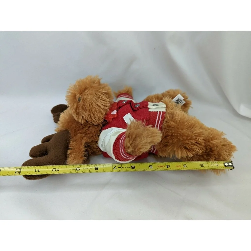 Creature Comforts Reindeer Moose Plush 12 Inch Ottawa‎ Jacket Stuffed Animal Toy